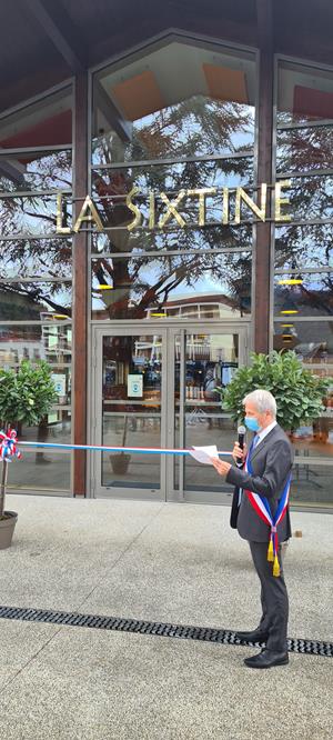 Inauguration de la salle communale "LA SIXTINE"
